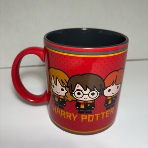 Vintage Harry Potter Mug Red Warner Bros 20 Ounce Ceramic Coffee Tea Soup Mug
